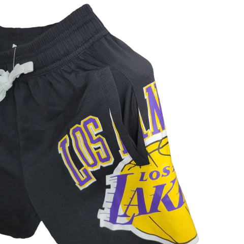 Short NBA Lakers 23/24 Masculino - Preto