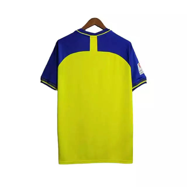 Camisa Al-Nassr I 22/23 Torcedor Masculina - Amarela com detalhes em azul