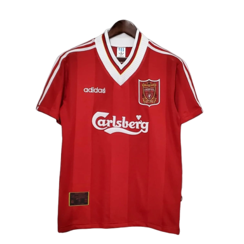 Camisa Liverpool Retrô 1996/1997 Vermelha e Branca - Adidas