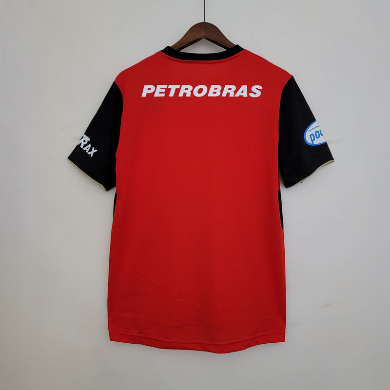 Camisa Umbro Flamengo 2008 - Retrô- Vermelho e Preto