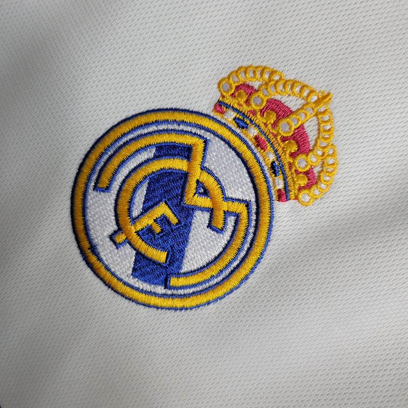 Camisa Real Madrid I Home 2023/24 Torcedor Adidas Masculino Branco
