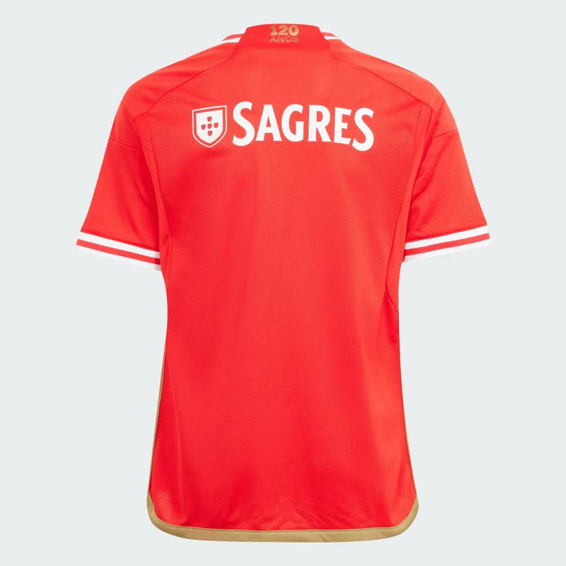 Camisa Benfica I Home 2023/24 Torcedor Adidas Masculino - Vermelho
