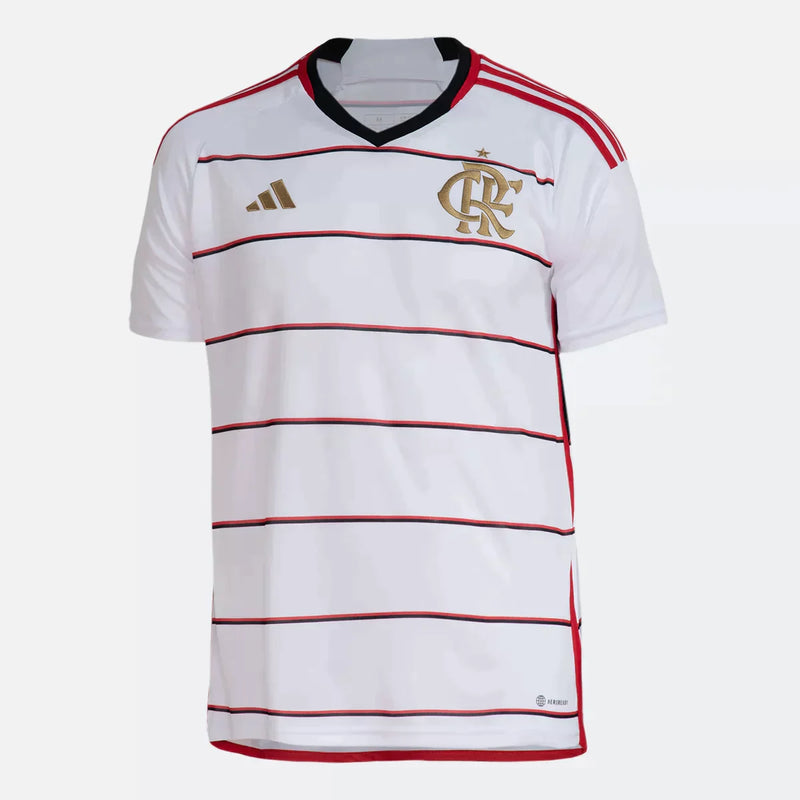 Camisa Flamengo II Away 23/24 Torcedor Adidas Masculina - Branca