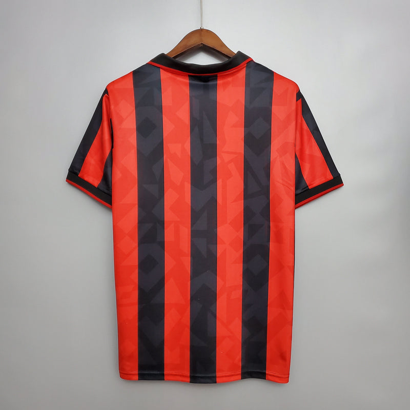 Camisa I Adidas Milan 93/94 - Retrô- Vermelho