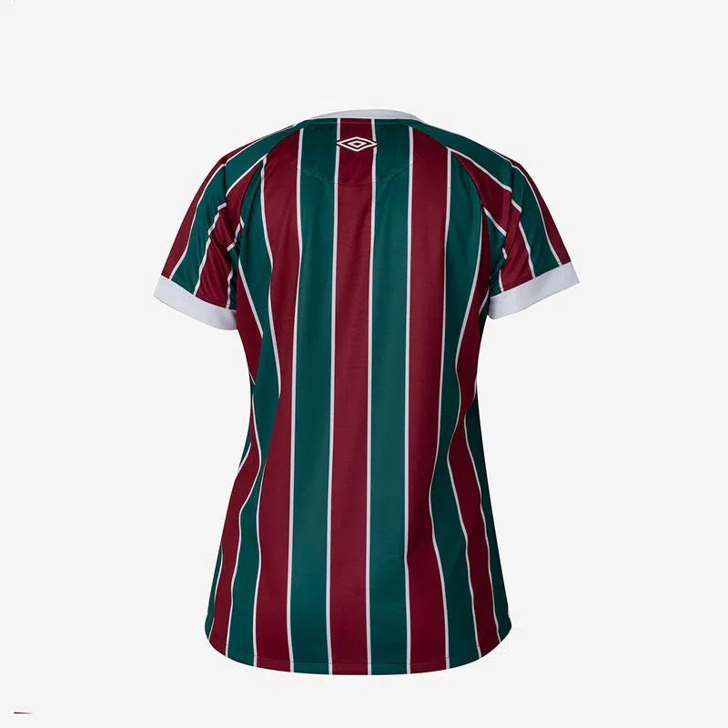 Camisa Umbro Fluminense I 2023 - Feminina- Grená