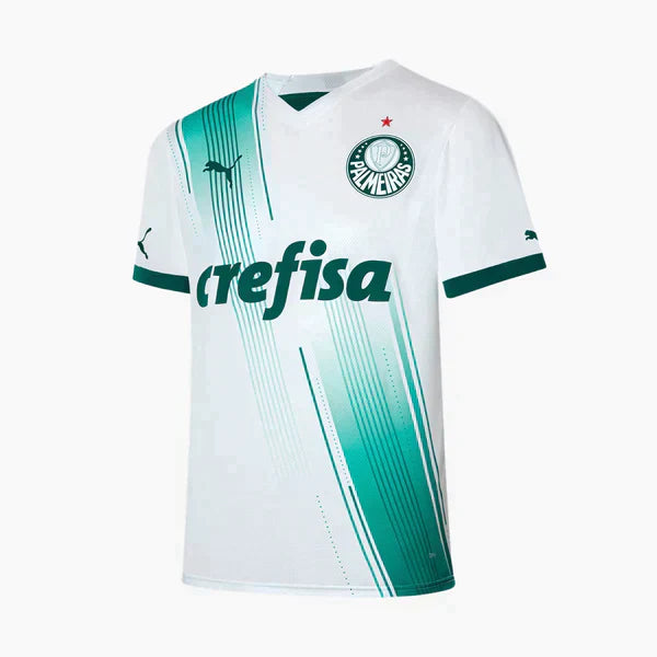 nova camisa do palmeiras branca com verde 23/24 II