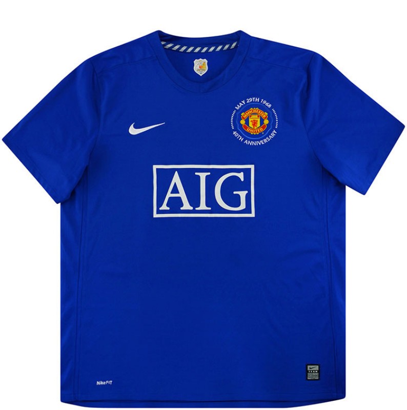 Camisa II Nike Manchester United 2008 - Retrô